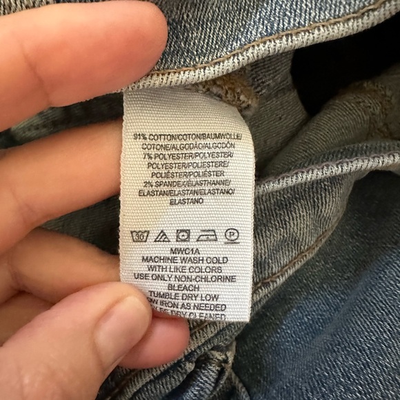 Free people med wash skinny jeans size 25 NEW - Picture 5 of 5